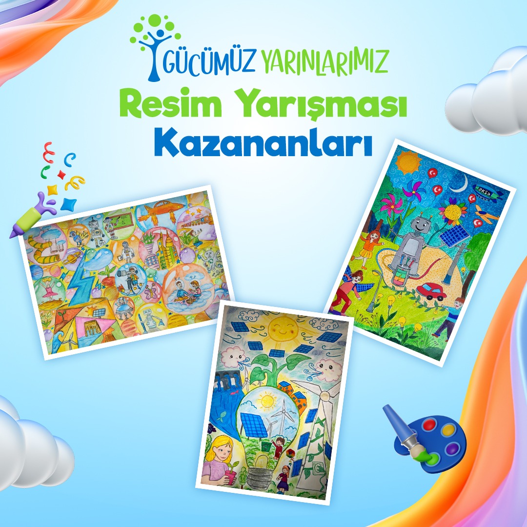 Aksa Elektrik Çocuk Resim Yarışması’nın Kazananları Belli Oldu.